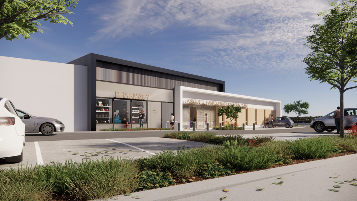 Anketell Family Practice & Skin Clinic – exterior render